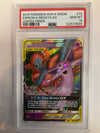 GRADED Pokémon TCG Espeon & Deoxys GX 72/236 Sun & Moon NM
