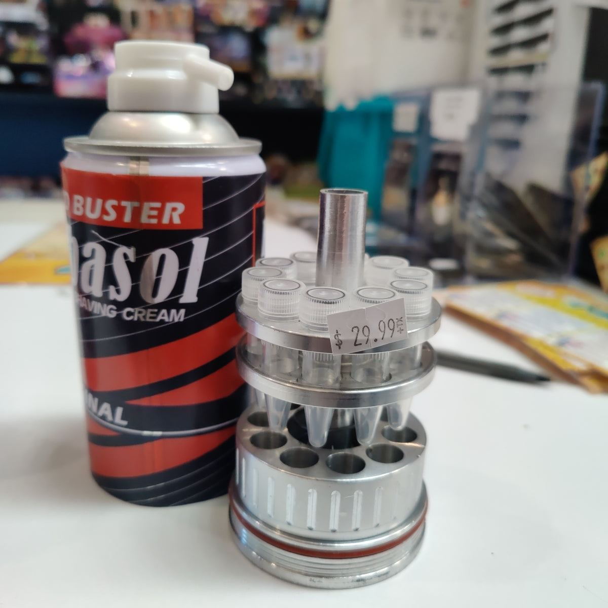 Replica Jurassic Park Barbasol Shaving Cream Canister True Believers