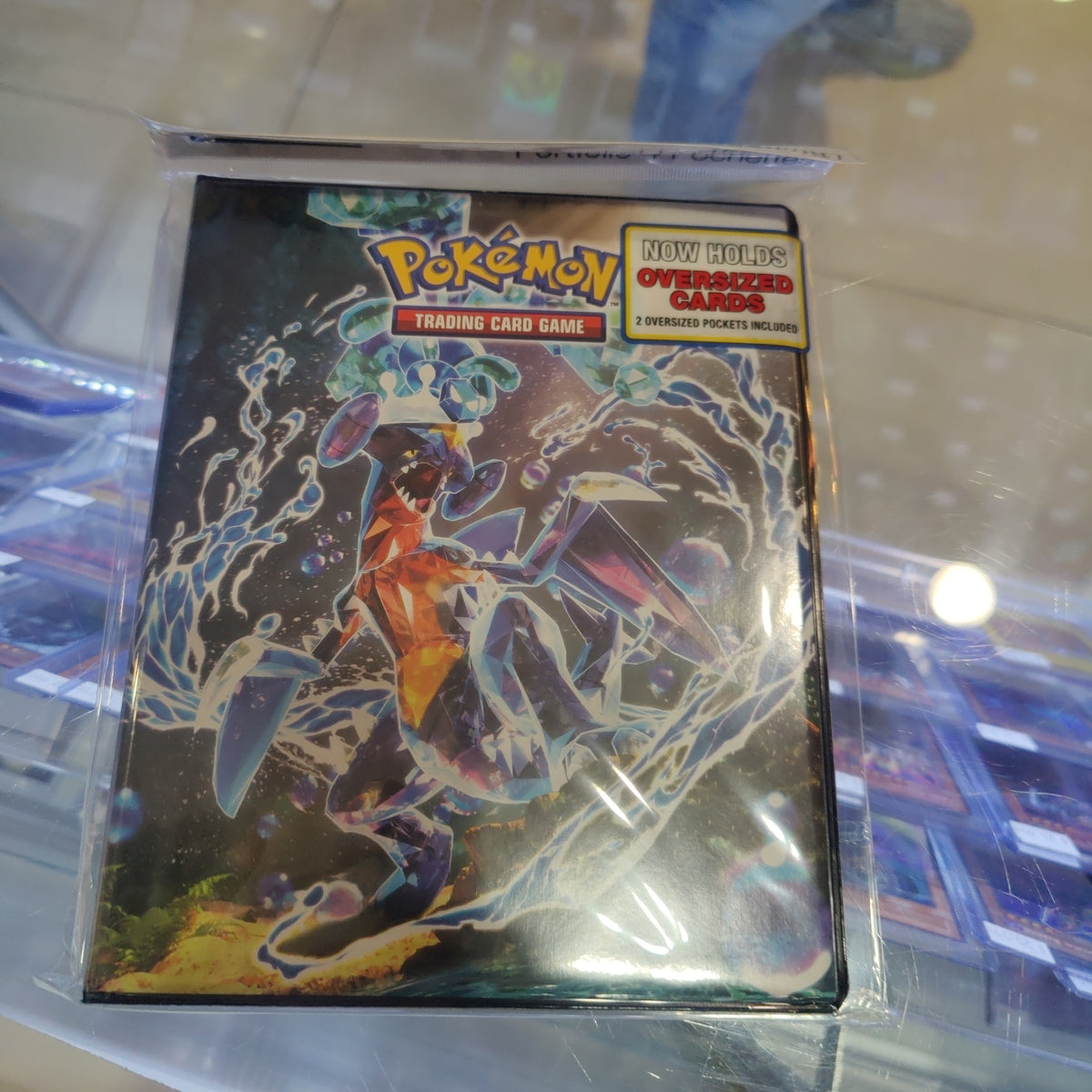 Pokemon TCG 4-Pocket Garchomp Portfolio Binder True Believers Gaming and Collectibles Pokemon TCG 4-Pocket Garchomp Portfolio Binder True Believers Gaming and Collectibles