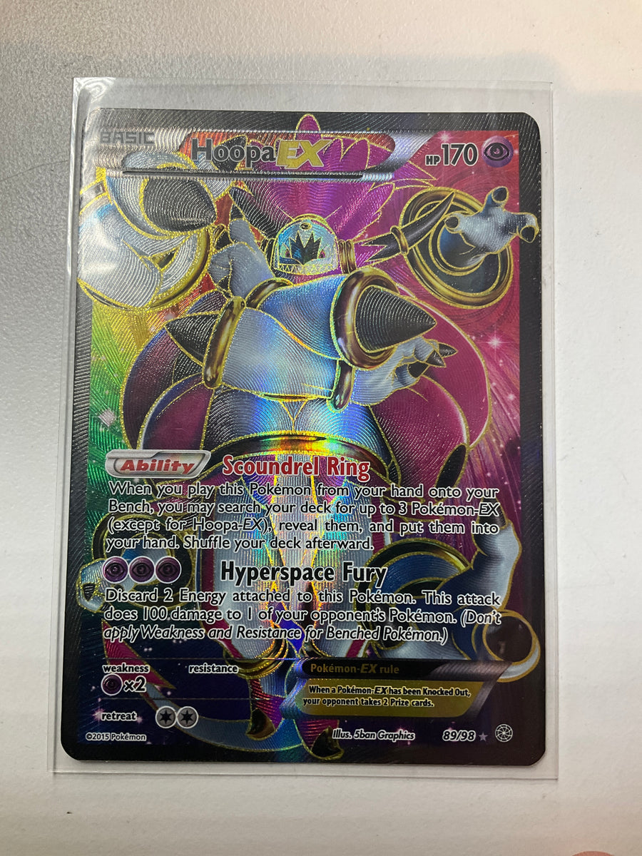 hoopa pokemon card price Pokémon TCG Hoopa Ex 89/98 Ancient Origins Full Art NM – True Believers  Gaming and Collectibles