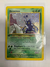 Pokemon TCG Heracross 6/111 Neo Genesis Holo First Edition MP/HP