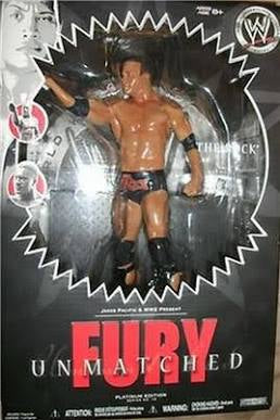 WWE Jakks Pacific Unmatched Fury Series 5 The Rock Figure