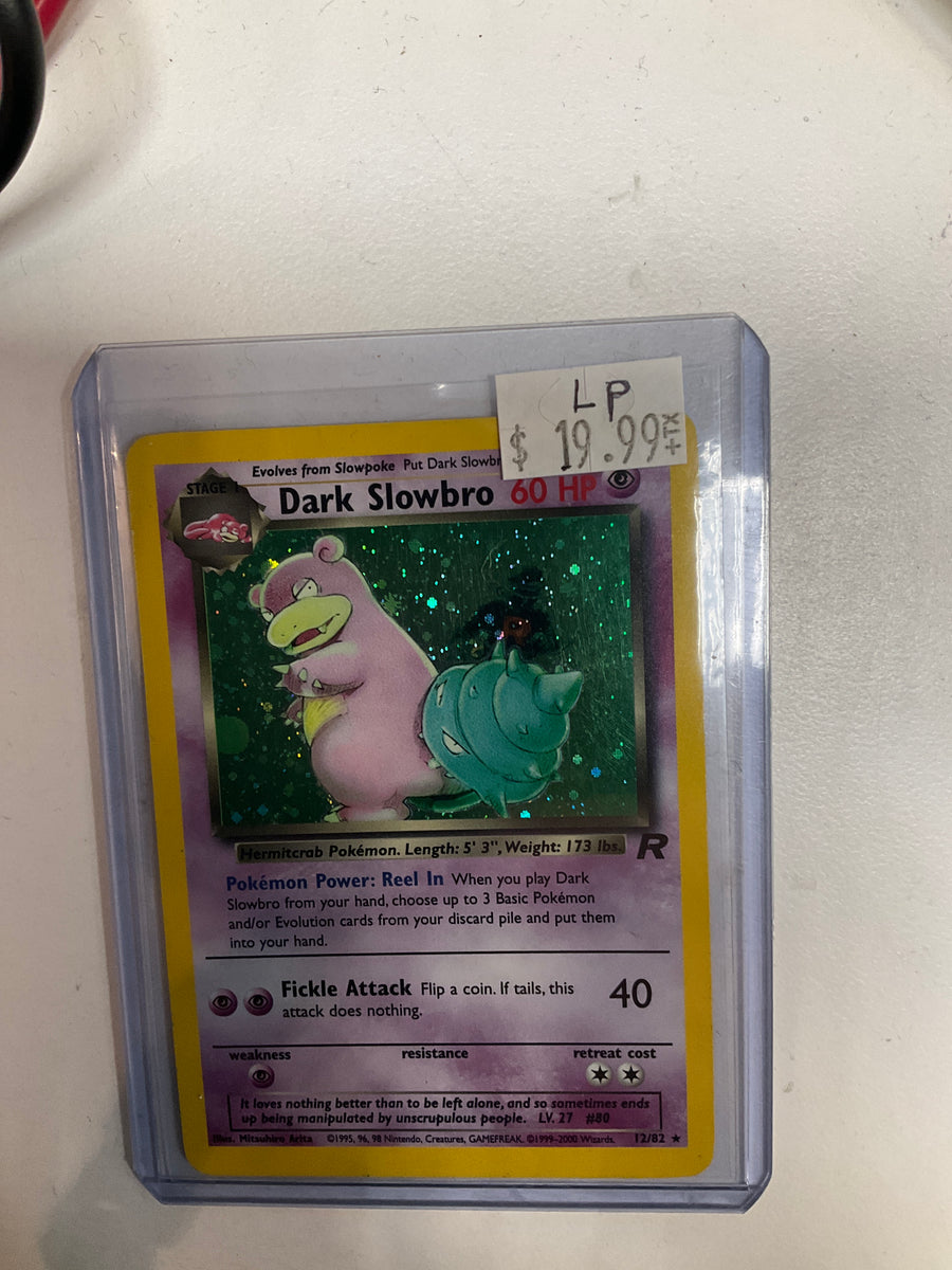 Pokmon TCG Dark Slowbro 12/82 Team Rocket NM True Believers Gaming and Collectibles Pokmon TCG Dark Slowbro 12/82 Team Rocket NM True Believers Gaming and Collectibles
