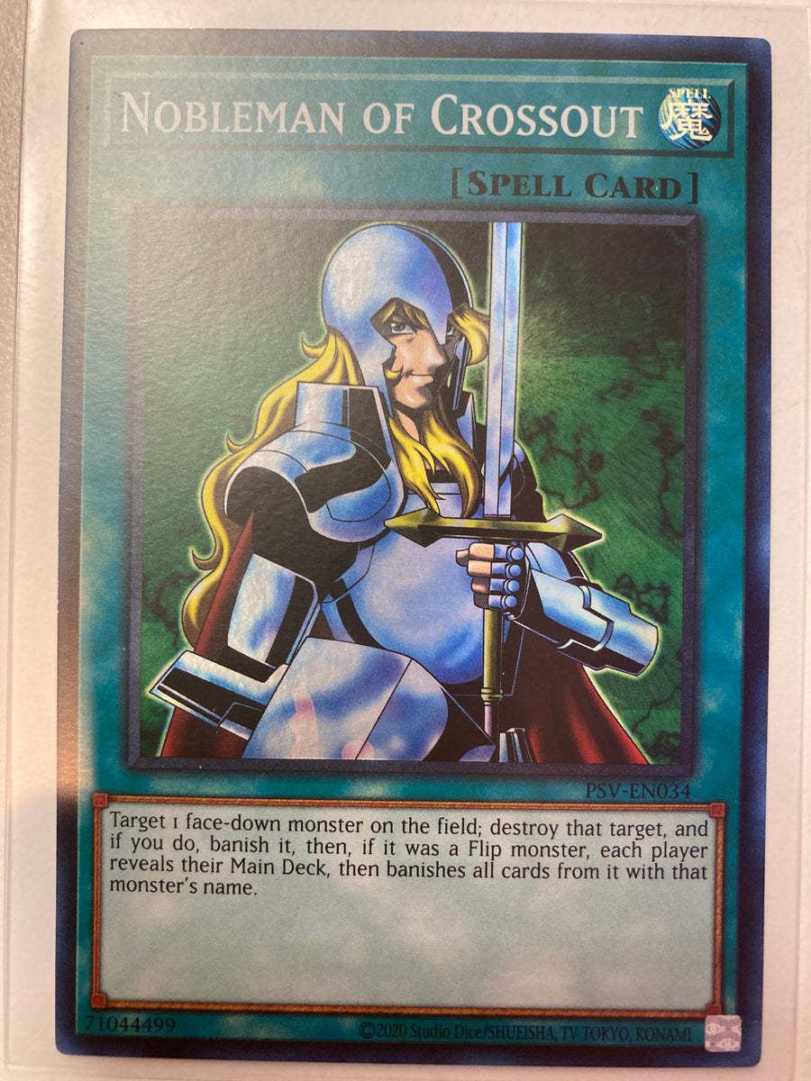 Yugioh TCG Nobleman of Crossout PSV-EN034 Super Rare NM True Believers Gaming and Collectibles Yugioh TCG Nobleman of Crossout PSV-EN034 Super Rare NM True Believers Gaming and Collectibles