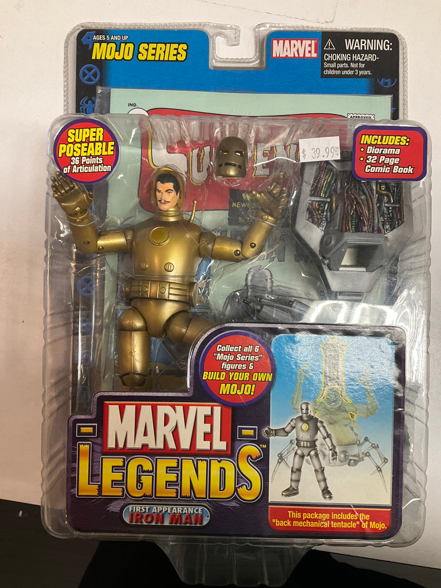 Marvel Legends First Appearance Iron Man Mojo Series Toy Biz 2006 Marvel Legends First Appearance Iron Man Mojo Series Toy Biz 2006