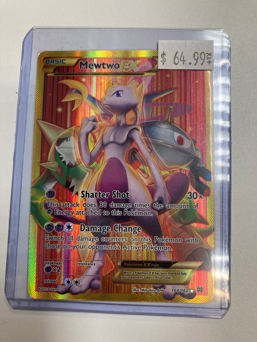 Pokmon TCG Mewtwo EX 164/162 Breakthrough SR Mint True Believers Gaming and Collectibles Pokmon TCG Mewtwo EX 164/162 Breakthrough SR Mint True Believers Gaming and Collectibles
