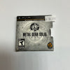 PSP Metal Gear Solid Peace Walker Game