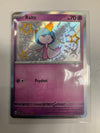 Pokémon TCG Ralts 153/091 Paldean Fates Shiny NM