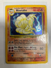 Pokemon TCG Ninetales 12/102 Base Set Holo Damaged