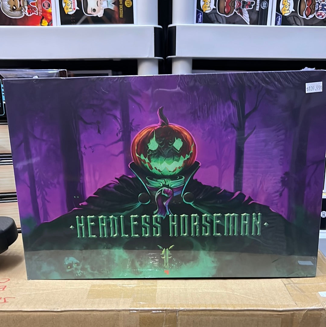 Four Horsemen Figura Obscura: Headless Horseman Spectral Green – True