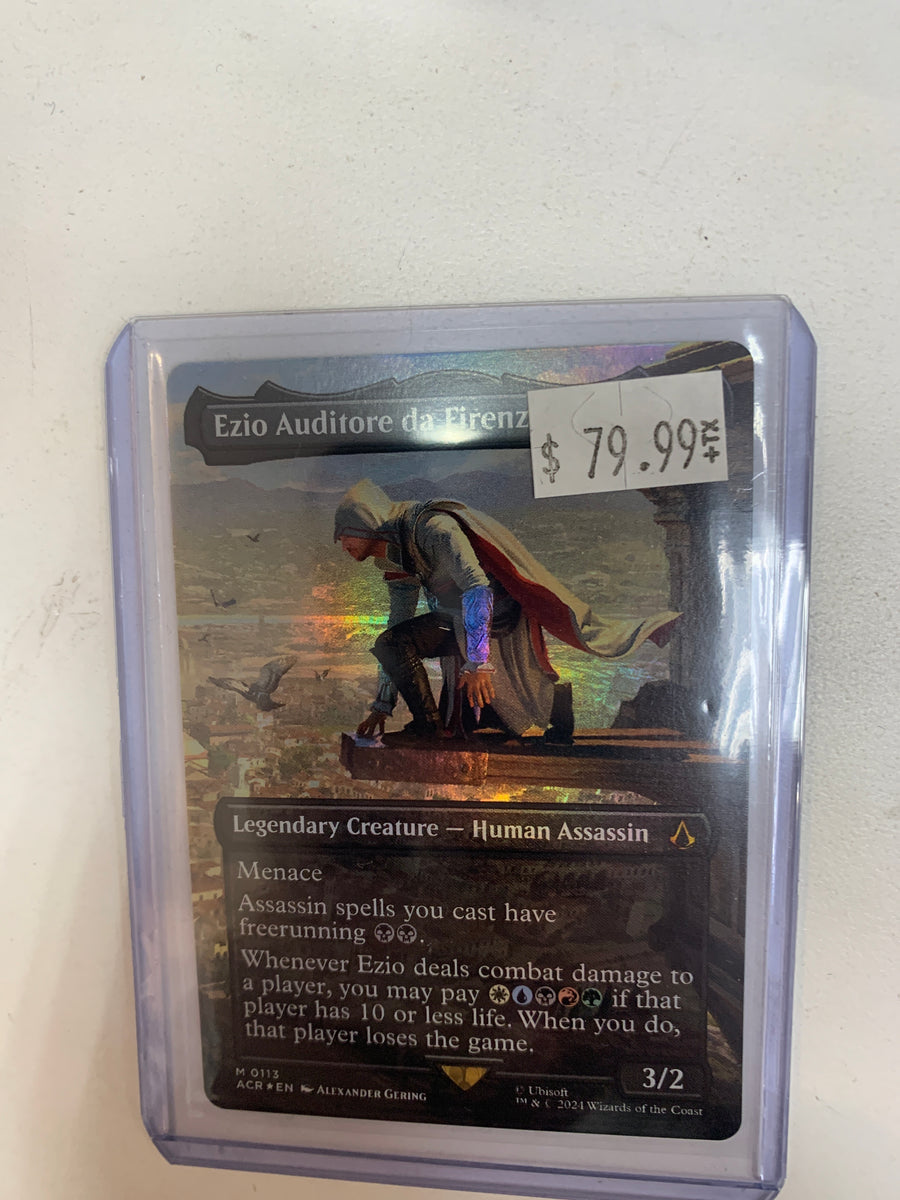 TCG Magic The Gathering Ezio Auditore Da Firenze NM – True Believers Gaming  and Collectibles