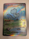 Pokemon TCG “Bubble” Mew Ex 232/091 Paldean Fates Alt Art (Slight Nick At The Top NM/LP)