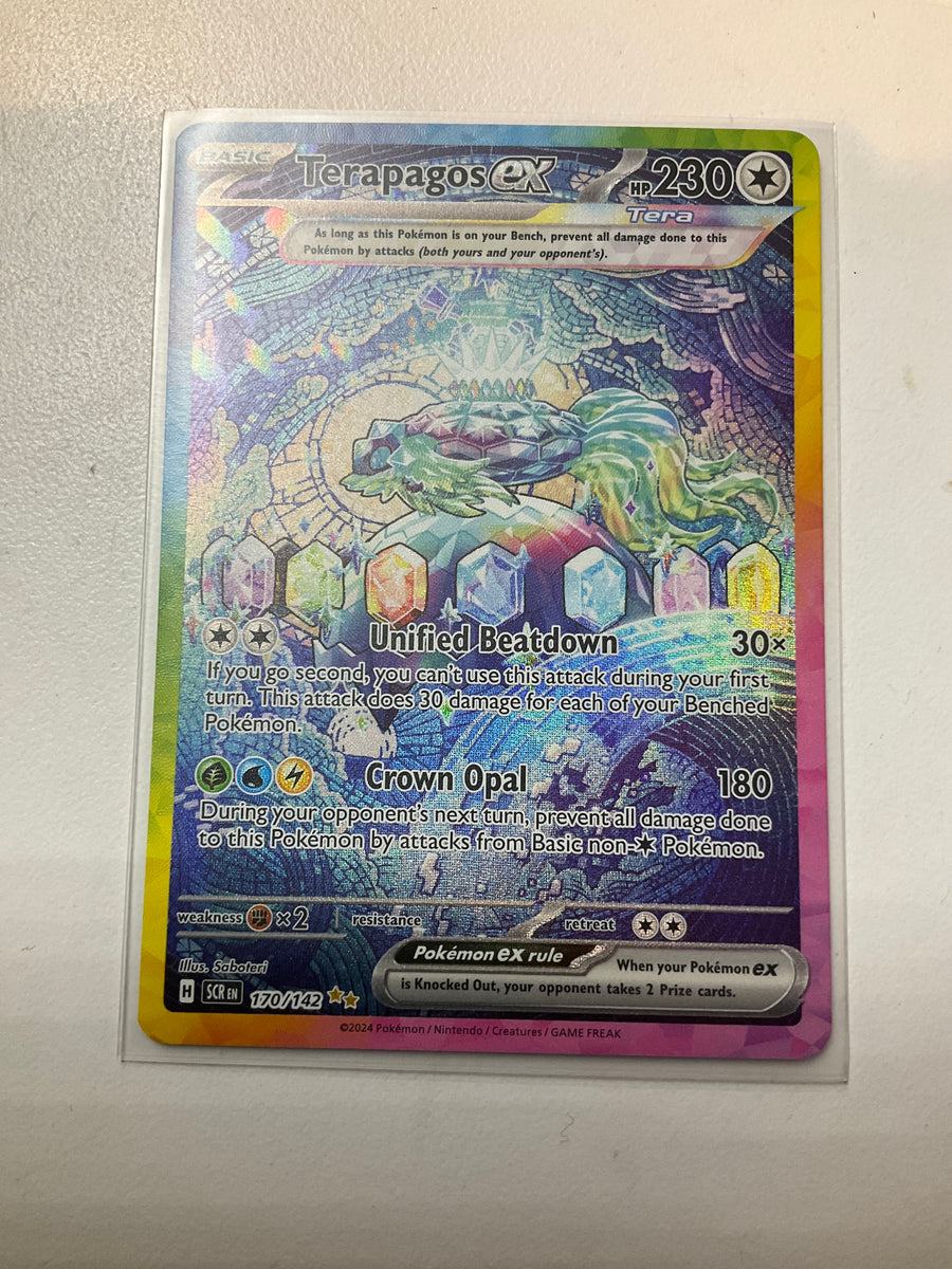 opal pokemon card Pokemon TCG Terapagos Ex 170/142 Stellar Crown Alt Art NM – True Believers  Gaming and Collectibles