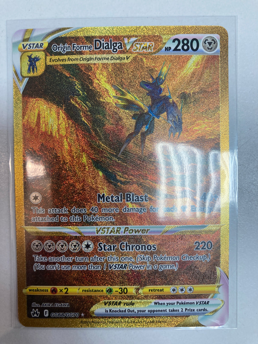 Pokmon TCG Origin Forme Dialga Vstar GG68/GG70 Battle Styles Alt Art   True Believers Gaming and Collectibles