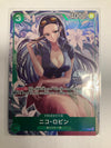 Japanese One Piece TCG Nico Robin P-111 Promo Asia Stamp NM