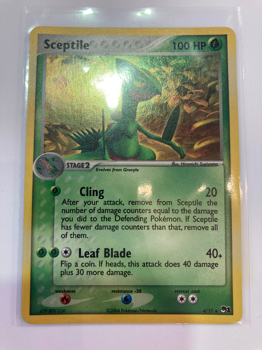 pokemon cards sceptile Pokemon Sceptile Ruby and Sapphire 2003 20/109 CGC 6.5 – Chrizm Comics &  Collectibles main image 0