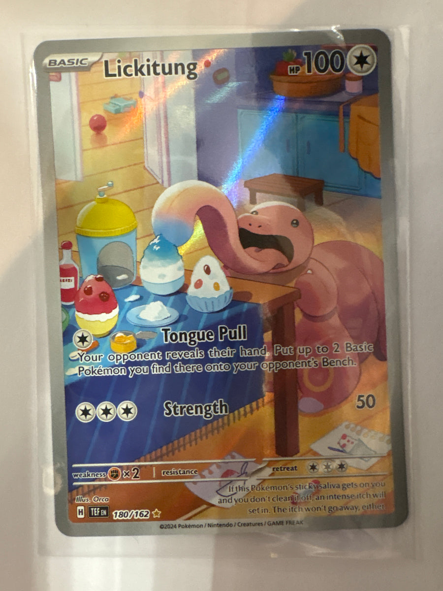 Pokémon TCG Lickitung 180/162 Temporal Forces NM – True Believers Gaming  and Collectibles