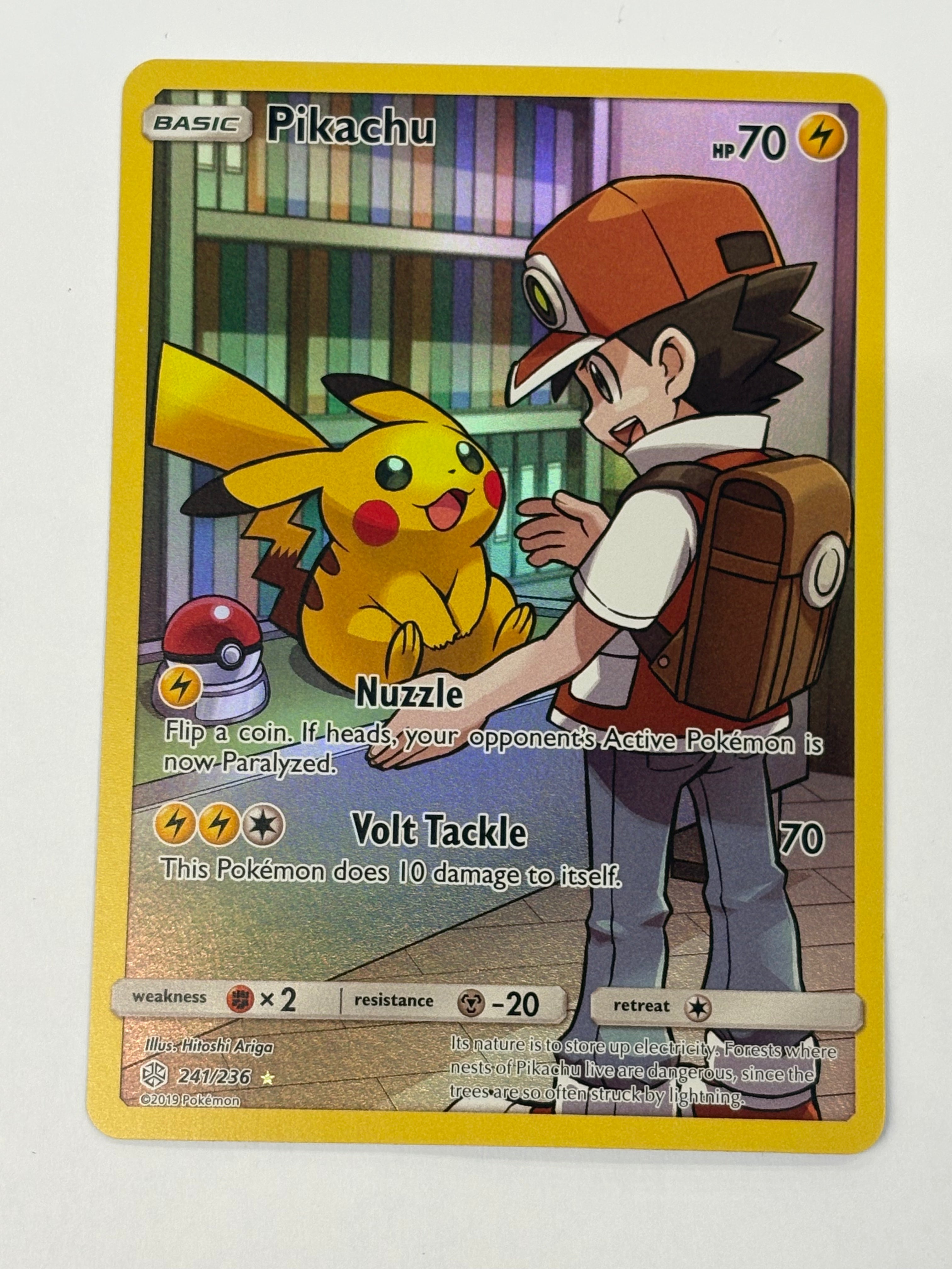 Pokémon TCG - Cosmic Eclipse Pikachu 241/236 NM
