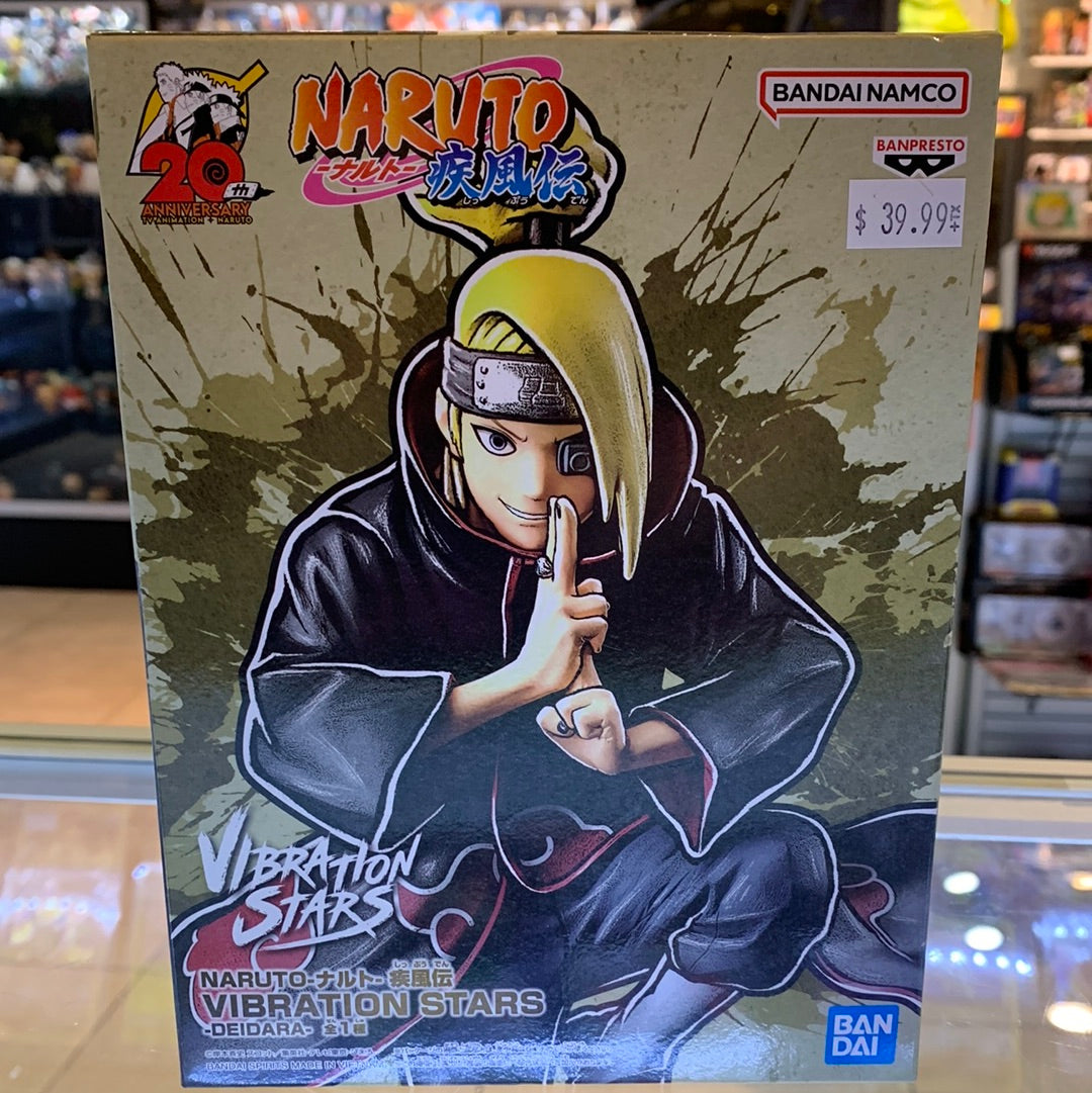 NARUTO Shippuden VIBRATION STARS Deidara Figure Banpresto – True ...