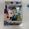 DMG SIGNED Funko Pop Demon Slayer Tanjiro Kamado #867 Hot Topic Exclusive ZACH AGUILAR JSA
