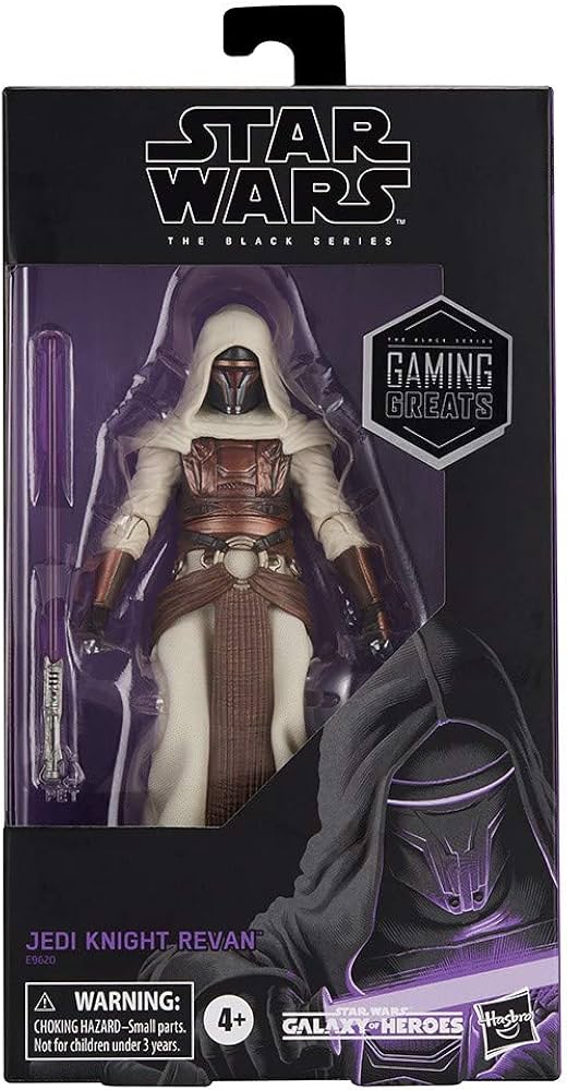 Hasbro Star Wars The Black Series Gaming Greats Jedi Knight Revan Action Figure