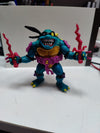 Playmates Teenage Mutant Ninja Turtles Antrax (Vintage Carded) + LOOSE Playmates Slash (Pink Belt) (Incomplete)