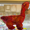 Fuzzy Friends Pink Dino Plush