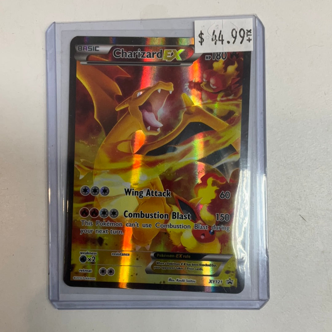Pokemon TCG Charizard Ex XY121 Promo Full Art NM True Believers Gaming and Collectibles Pokemon TCG Charizard Ex XY121 Promo Full Art NM True Believers Gaming and Collectibles
