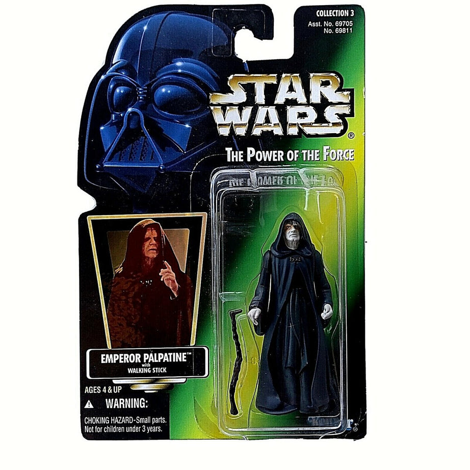 Kenner Star Wars The Power Of The Force Emperor Palpatine 3” Figure