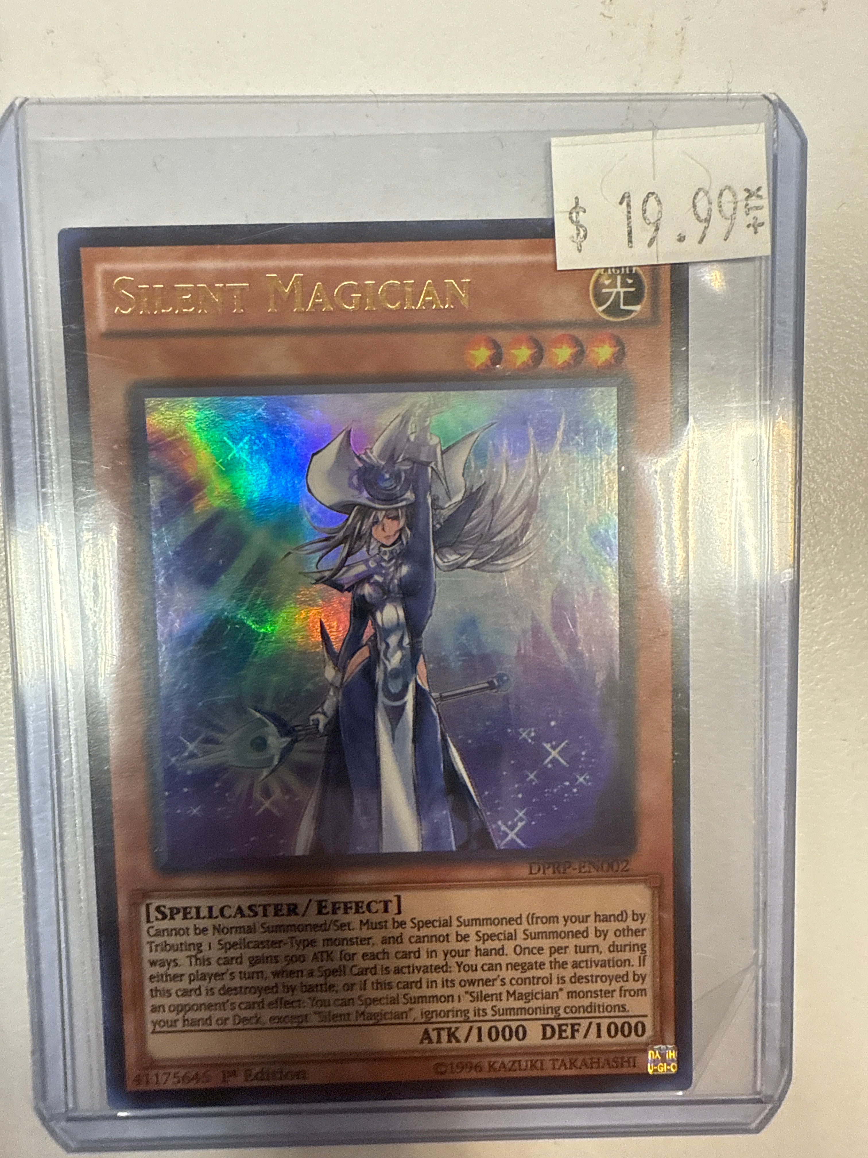 yu-gi-oh duelist pack rivals of the pharaoh booster box TCG Yugioh Silent Magician DPRP/EN002 Duelist Pack: Rivals Of The Phar – True Believers Gaming and Collectibles
