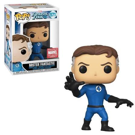 Funko Pop! Marvel Fantastic Four Mister Fantastic Marvel Collector Corps Exclusive #571