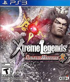 PS3 Xtreme Legends Dynasty Warriors 8 Video Game
