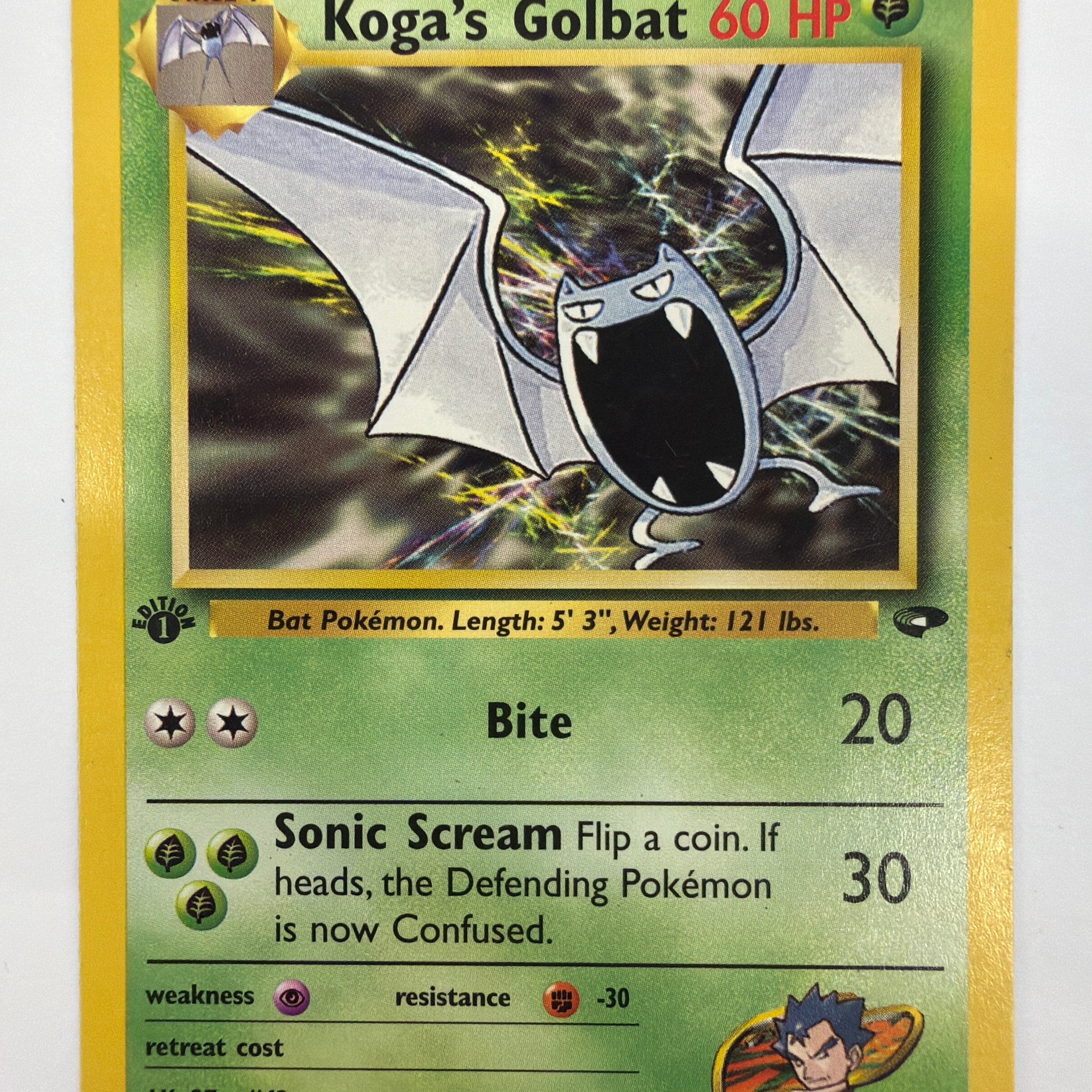 Pokémon TCG - Gym Challenge 1st Edition Koga's Golbat 46/132 Non-Holo NM