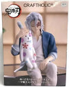 FuRyu Noodle Stopper Figure Craftholic Demon Slayer Tengen Uzui with Rabbit Statue