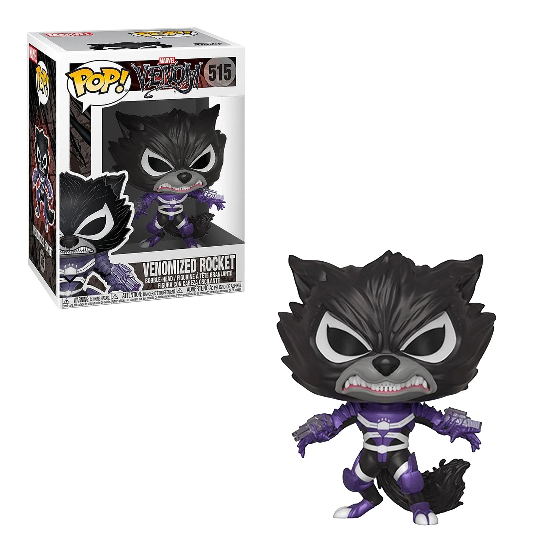 Funko Pop! Marvel Venom Venomized Rocket #515