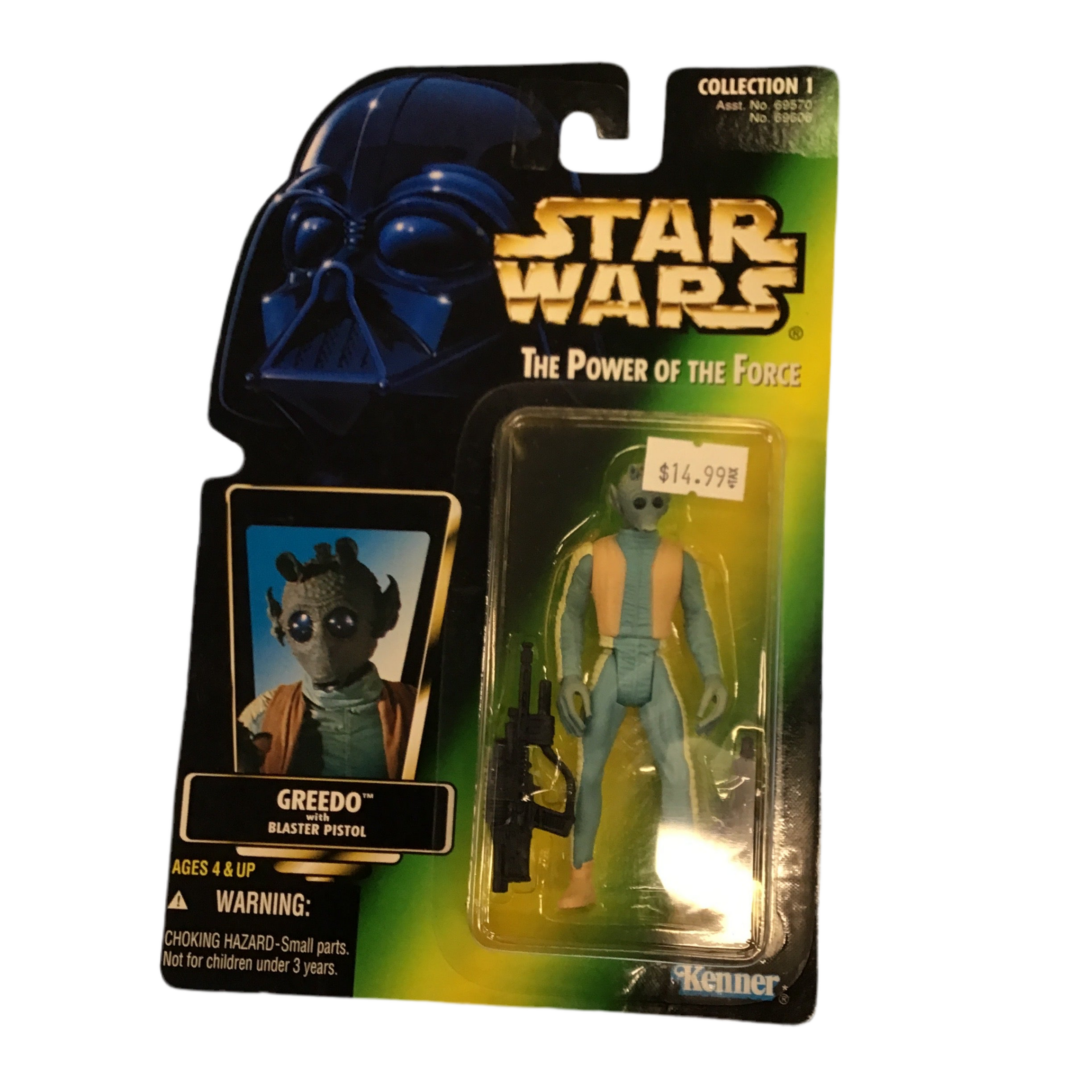 Kenner Star Wars The Power Of The Force Greedo