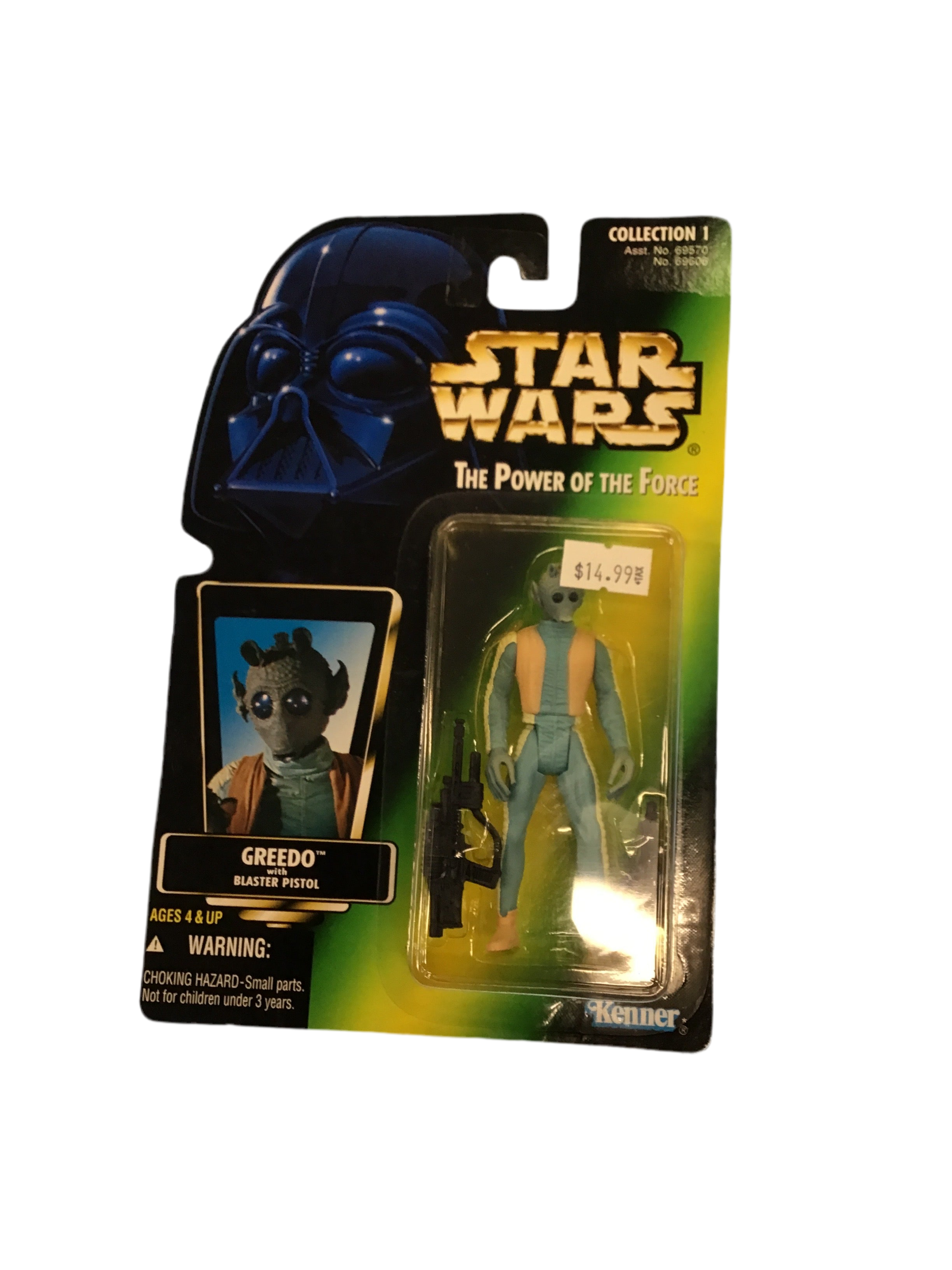 Kenner Star Wars The Power Of The Force Greedo
