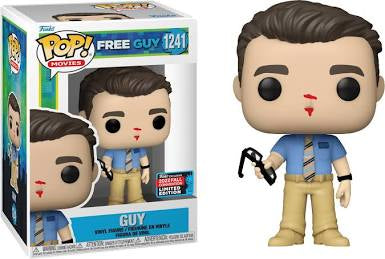 Funko Pop! Movies Free Guy Guy Funko Exclusive 2022 Fall Convention Limited Edition #1241
