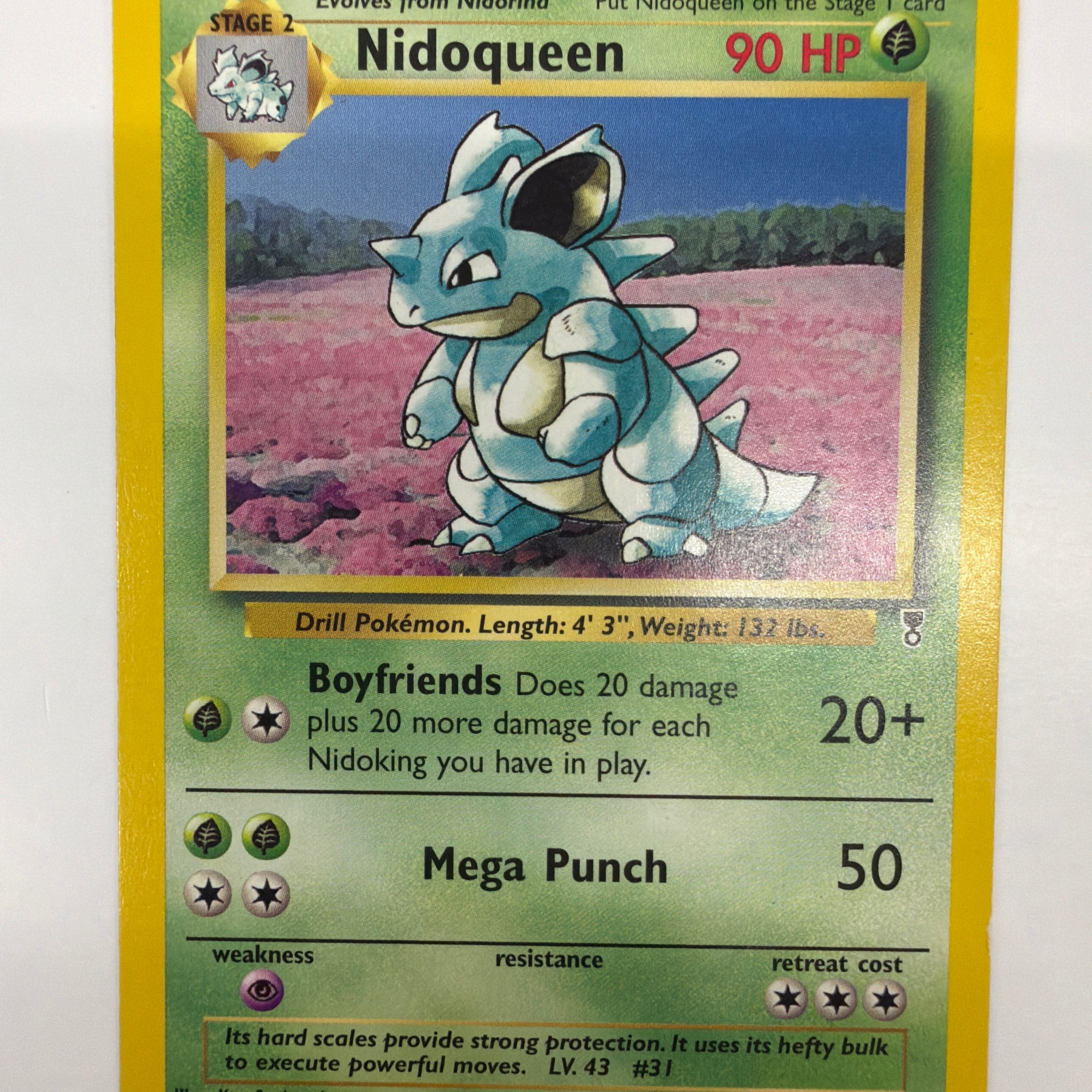 Pokémon TCG - Legendary Collection Nidoqueen 32/110 Non-Holo MP
