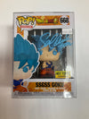 SIGNED Funko Pop Dragonball Super SSGSS Goku Hot Topic Exclusive 668 w/ Signature