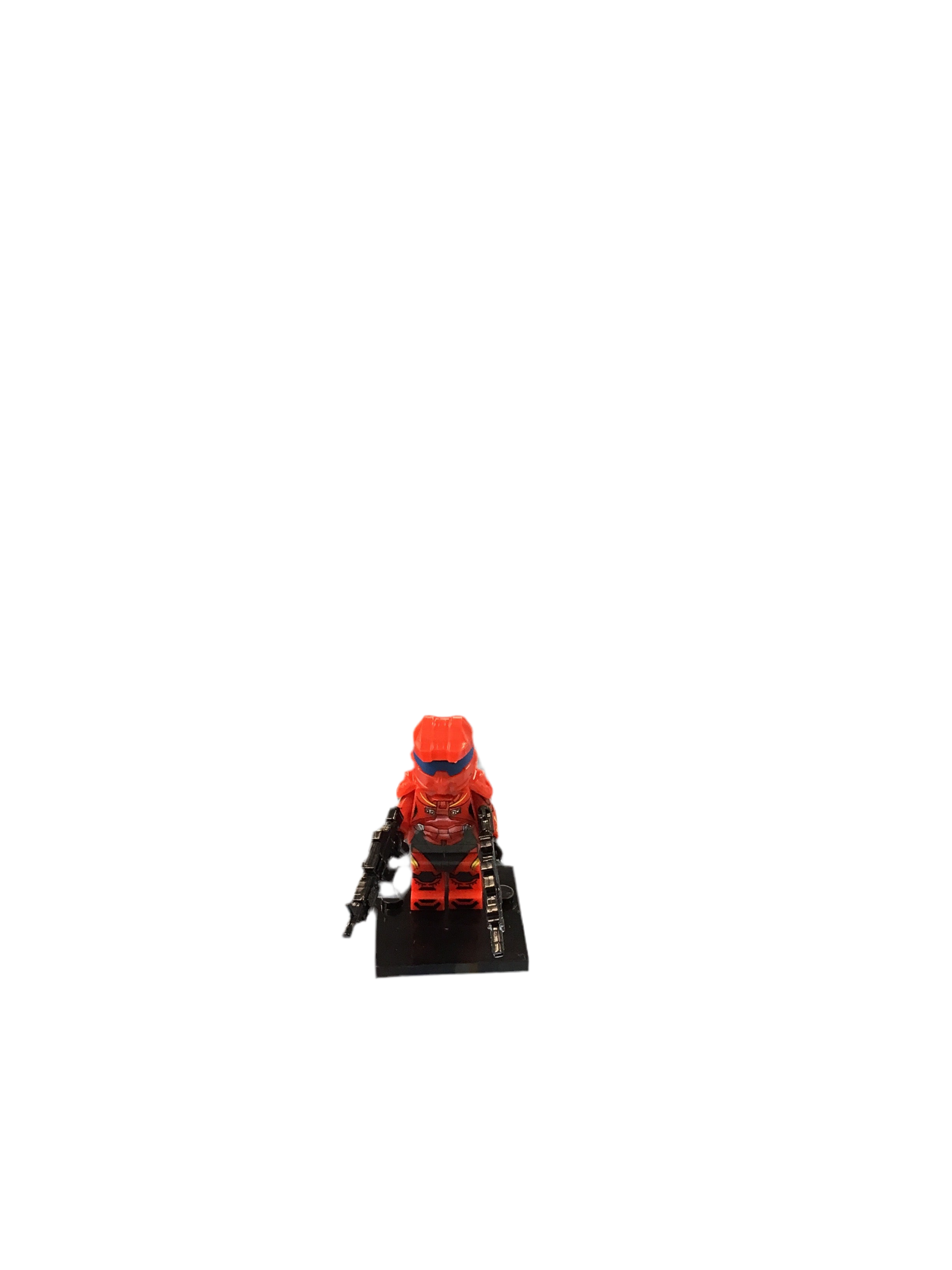 Halo Red #1 Mini Block Figure