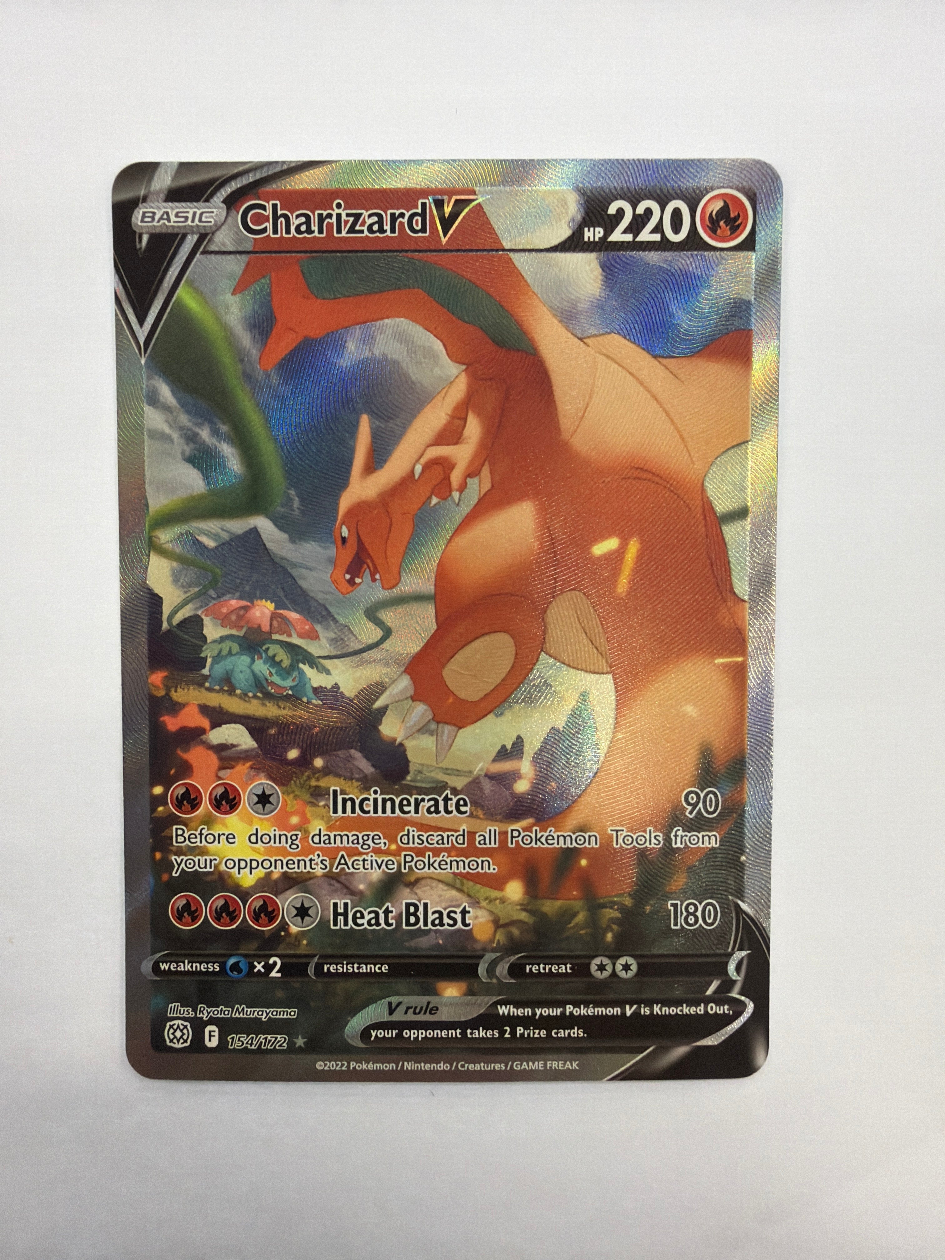 Pokémon TCG - Brilliant Stars Charizard V 154/172 LP