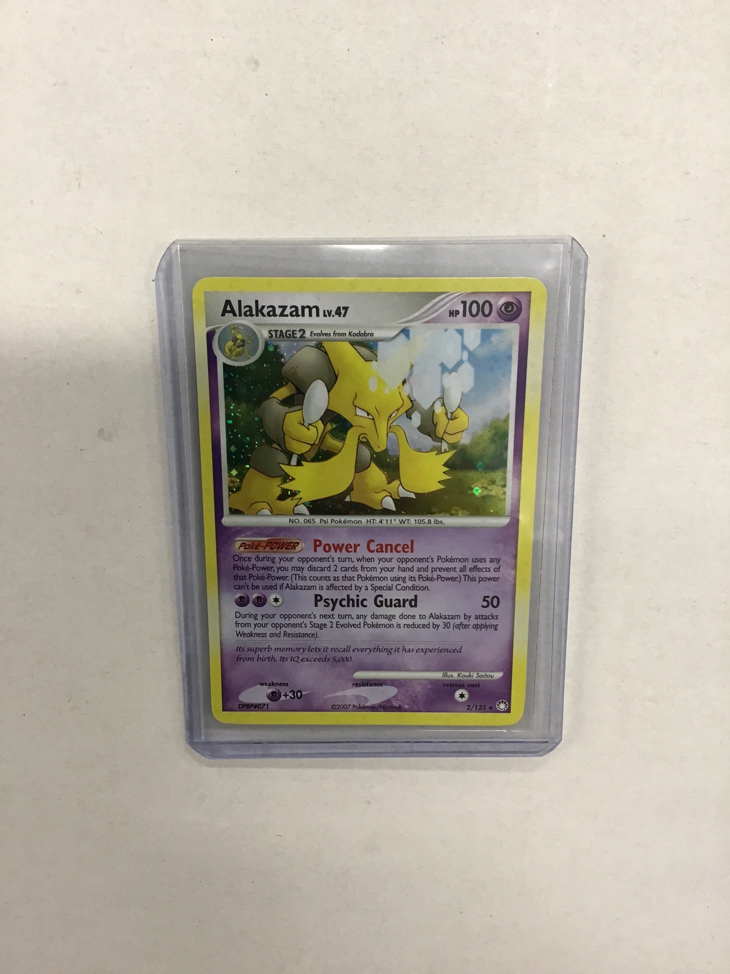 Pokémon TCG - Mysterious Treasures Alakazam 2/123 NM