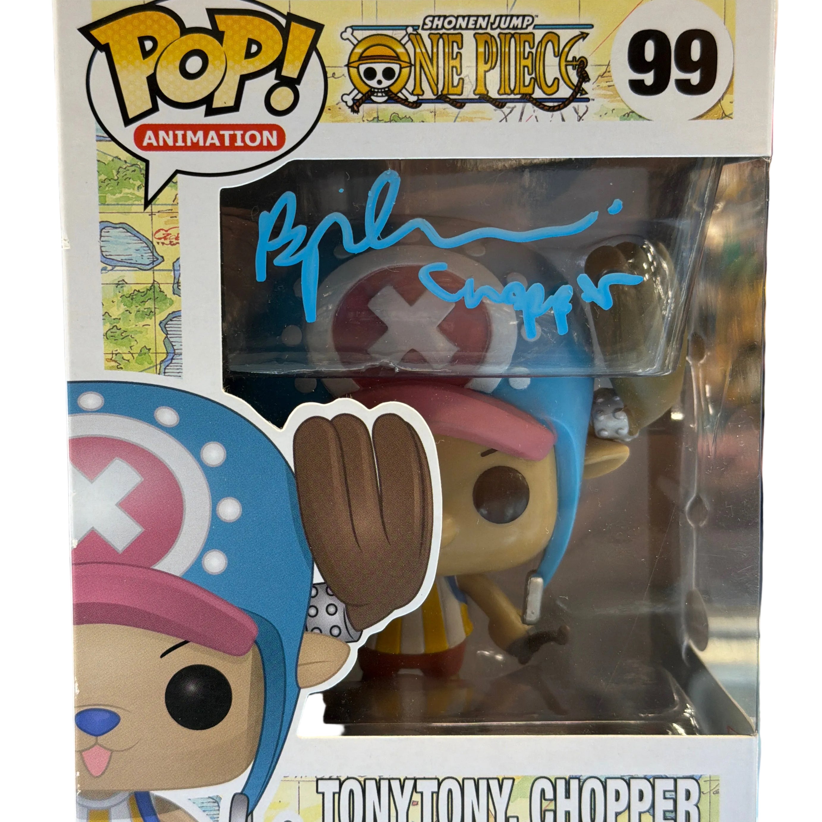 SIGNED Funko Pop! Animation One Piece Tony Tony Chopper #99
