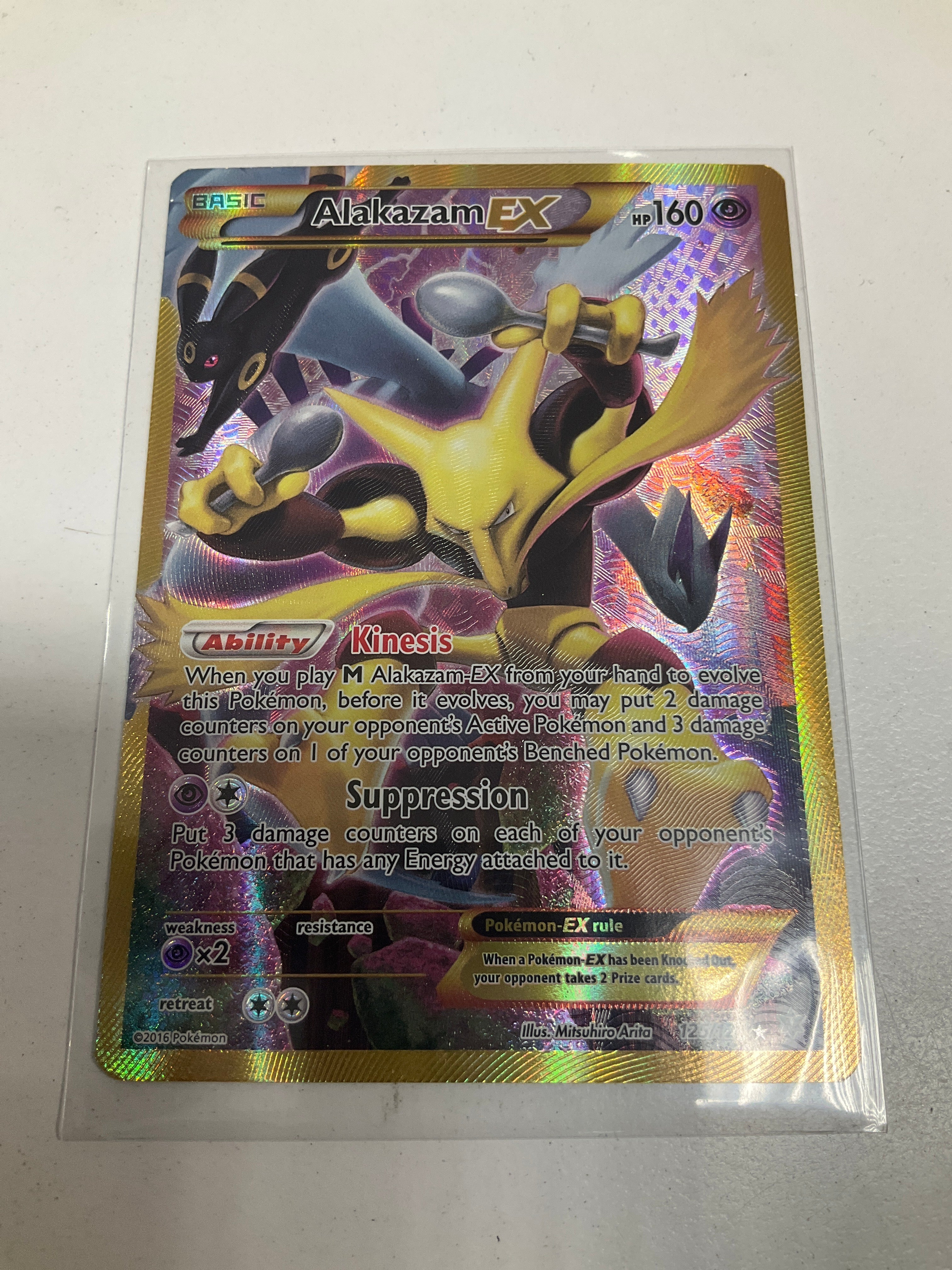 ポケモンカード FAIZACOLLA'S PRMTN #255 2016 Pokemon Xy Fates Collide 125 Full Art/alakazam Ex Secret PSA