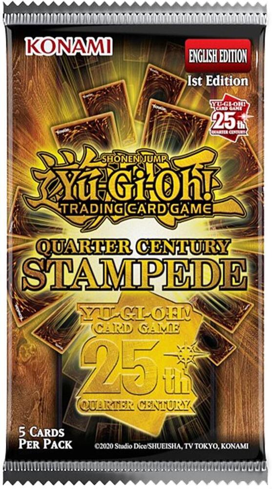 Yu-Gi-Oh TCG - Quarter Century Stampede Booster Pack