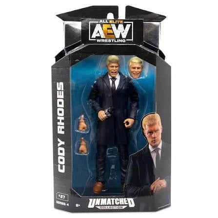 AEW Jazwares Unmatched Collection Series 4 Cody Rhodes Action Figure
