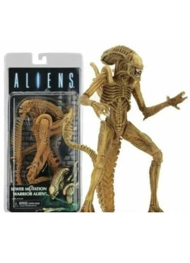 NECA Aliens Sewer Mutation Warrior Alien Articulated Figure