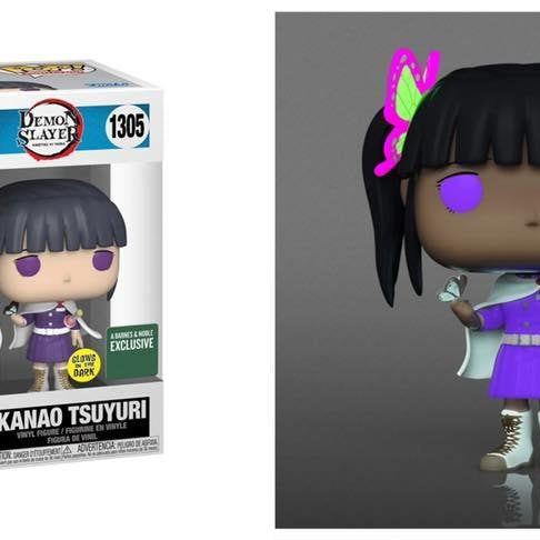 Funko Pop! Animation Demon Slayer Kanao Tsuyuri Glow in the Dark Funko Special Edition #1305