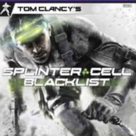 XBOX 360 Tom Clancy’s Splinter Cell Blacklist Video Game